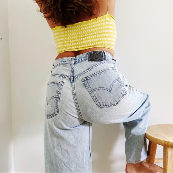 Unique Vintage Levi’s with Rainbow Stitching - Picture 2 of 9